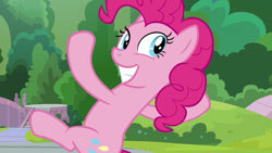 Size: 1920x1080 | Tagged: safe, screencap, pinkie pie, earth pony, pony, 2 4 6 greaaat, female, mare, smiling, solo