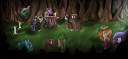 Size: 1280x595 | Tagged: safe, artist:mr100dragon100, pony, undead, vampire, vampony, candle, light, witch