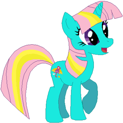 Size: 367x369 | Tagged: safe, artist:selenaede, artist:user15432, dewdrop dazzle, pony, unicorn, g4, base used, generation leap, recolor