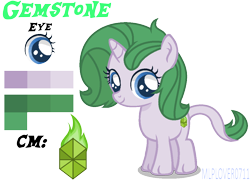 Size: 1070x772 | Tagged: safe, artist:mlplover0711, artist:otakuchicky1, oc, oc only, oc:gemstone, dracony, hybrid, unicorn, base used, cloven hooves, cutie mark, female, filly, interspecies offspring, offspring, parent:rarity, parent:spike, parents:sparity, reference sheet, simple background, solo, transparent background