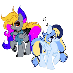 Size: 2500x2500 | Tagged: safe, artist:takan0, oc, oc only, pegasus, pony, choker, clothes, female, jacket, mare, shirt, simple background, transparent background