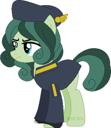 Size: 346x398 | Tagged: safe, artist:space-higanbana, oc, pony, base used, clothes, female, hat, mare, simple background, solo, transparent background