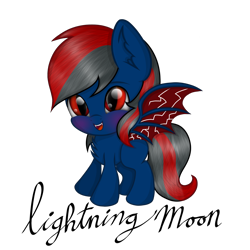 Size: 2048x2048 | Tagged: safe, artist:dawnshine, oc, oc only, oc:lightning moon, bat pony, pony, bust, cute, looking at you, male, portrait, simple background, smiling, solo, stallion, transparent background