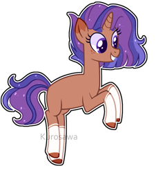 Size: 1386x1531 | Tagged: safe, artist:kurosawakuro, oc, pony, unicorn, base used, colored pupils, female, mare, offspring, parent:spearhead, parent:twilight sparkle, parents:spearlight, simple background, solo, transparent background