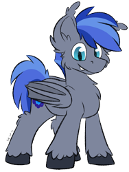 Size: 1505x2000 | Tagged: safe, artist:moemneop, oc, oc:prince rigel, bat pony, pony, male, simple background, solo, stallion, transparent background