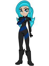 Size: 3375x4500 | Tagged: safe, artist:avatarmicheru, oc, oc:elementa shine, equestria girls, base used, cassandra, clothes, cosplay, costume, female, simple background, solo, tangled: the series, transparent background