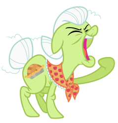 Size: 5883x6157 | Tagged: safe, artist:estories, granny smith, earth pony, pony, absurd resolution, simple background, solo, transparent background, vector