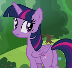 Size: 696x655 | Tagged: safe, screencap, twilight sparkle, twilight sparkle (alicorn), alicorn, 2 4 6 greaaat, butt, cropped, female, plot, solo