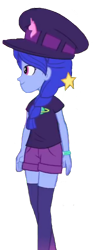 Size: 760x2048 | Tagged: safe, edit, edited screencap, screencap, space camp (character), better together, equestria girls, background removed, simple background, solo, transparent background