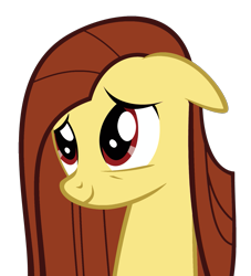 Size: 1075x1183 | Tagged: safe, artist:theironheart, oc, oc only, oc:iron heart, earth pony, pony, bust, earth pony oc, recolor, simple background, smiling, solo, transparent background