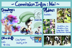 Size: 3000x2000 | Tagged: safe, artist:noxi1_48, pony, advertisement, commission info, drawing, magnet, old, plushie