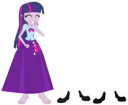 Size: 644x528 | Tagged: safe, artist:hubfanlover678, artist:starman1999, twilight sparkle, twilight sparkle (alicorn), alicorn, equestria girls, clothes, long skirt, skirt, solo