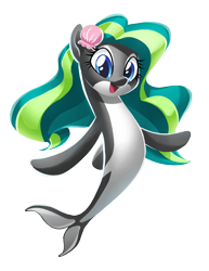 Size: 900x1165 | Tagged: safe, artist:imdrunkontea, oc, oc:marina (efnw), orca pony, original species, sea pony, whale pony, everfree northwest, monster mare, simple background, solo, transparent background