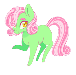 Size: 2761x2695 | Tagged: safe, artist:kittii-kat, oc, oc:peony, earth pony, pony, female, high res, magical lesbian spawn, mare, offspring, parent:bon bon, parent:lyra heartstrings, parents:lyrabon, simple background, solo, transparent background
