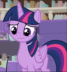 Size: 859x924 | Tagged: safe, screencap, twilight sparkle, twilight sparkle (alicorn), alicorn, pony, sweet and smoky, cropped, female, folded wings, mare, solo, wings