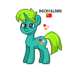 Size: 640x640 | Tagged: safe, artist:dgck81lnn, oc, oc:innocent souls, pony, unicorn, pony town