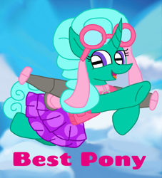 Size: 1080x1192 | Tagged: safe, artist:徐詩珮, glitter drops, unicorn, series:sprglitemplight diary, series:sprglitemplight life jacket days, series:springshadowdrops diary, series:springshadowdrops life jacket days, alternate universe, best pony, clothes, cute, flying, paw patrol