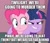 Size: 586x500 | Tagged: safe, derpibooru import, edit, edited screencap, screencap, pinkie pie, twilight sparkle, twilight sparkle (alicorn), alicorn, earth pony, pony, a trivial pursuit, caption, chinese, cropped, determined, duo, faic, image macro, messy mane, murder, murderer, narrowed eyes, smiling, subtitles, text, this will end in death, this will end in pain, this will end in tears, this will end in tears and/or death, this will not end well