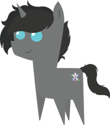 Size: 2553x2902 | Tagged: safe, artist:cosmiceclipsed, oc, oc only, oc:wilson, pony, unicorn, pointy ponies, simple background, transparent background, unicorn oc