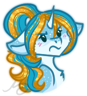 Size: 172x190 | Tagged: safe, artist:sharxz, oc, oc only, oc:serene shores, pony, unicorn, chibi, simple background, solo, transparent background, unicorn oc