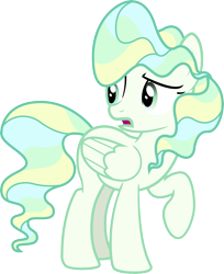Size: 4308x5285 | Tagged: safe, artist:surprisepi, vapor trail, pegasus, pony, top bolt, absurd resolution, female, mare, open mouth, raised hoof, simple background, solo, transparent background, vector