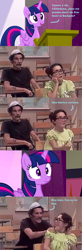 Size: 512x1558 | Tagged: safe, artist:gradiusfanatic, twilight sparkle, twilight sparkle (alicorn), alicorn, chilindrina, crossover, don ramon, el chavo del 8, spanish, translation request