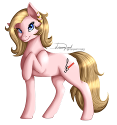 Size: 2369x2532 | Tagged: safe, artist:dreamyartcosplay, oc, oc only, earth pony, pony, ear piercing, earring, earth pony oc, female, jewelry, mare, piercing, raised hoof, signature, simple background, solo, transparent background