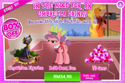 Size: 1042x690 | Tagged: safe, carrot bun, pony, advertisement, costs real money, gameloft, official, sale