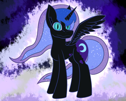 Size: 1500x1200 | Tagged: safe, artist:dr-papa, derpibooru import, nightmare moon, alicorn, solo