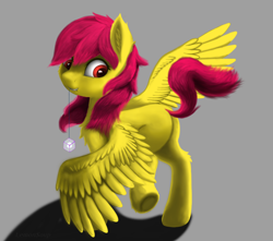 Size: 3400x3000 | Tagged: safe, artist:lemonsoup, oc, oc only, oc:lemon soup, pegasus, butt, cube, female, looking back, mare, mouth hold, plot, raised tail, spread wings, tail, wings