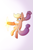 Size: 1400x2100 | Tagged: safe, artist:heir-of-rick, derpibooru import, applejack, earth pony, pony, daily apple pony, applesamus, arm cannon, female, gradient background, hidden cane, mare, solo