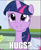 Size: 600x729 | Tagged: safe, edit, edited screencap, screencap, spike, twilight sparkle, twilight sparkle (alicorn), alicorn, dragon, pony, the point of no return, adorkable, bronybait, caption, cropped, cute, dork, female, hnnng, hug request, hugs?, image macro, impact font, mare, offscreen character, saddle bag, smiling, solo focus, text, twiabetes