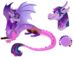 Size: 1073x833 | Tagged: safe, artist:bijutsuyoukai, oc, draconequus, hybrid, glasses, interspecies offspring, male, offspring, parent:discord, parent:twilight sparkle, parents:discolight, simple background, solo, transparent background