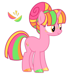 Size: 1588x1752 | Tagged: safe, artist:sandwichbuns, oc, oc:citrus splash, pony, unicorn, female, mare, simple background, solo, transparent background