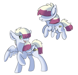 Size: 1024x989 | Tagged: safe, artist:paisleyperson, oc, oc:ruffled feathers, pegasus, pony, female, hair over one eye, mare, offspring, parent:featherweight, parent:wind sprint, simple background, solo, transparent background