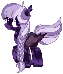 Size: 1280x1516 | Tagged: safe, artist:magicdarkart, oc, bat pony, pony, base used, deviantart watermark, female, mare, obtrusive watermark, simple background, solo, transparent background, watermark