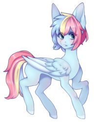 Size: 1257x1628 | Tagged: safe, artist:dusty-onyx, oc, oc:saffron, pegasus, pony, female, mare, not rainbow dash, simple background, solo, transparent background