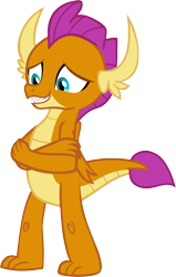 Size: 3848x6066 | Tagged: safe, artist:memnoch, smolder, cute, female, show accurate, simple background, smolderbetes, solo, transparent background, vector