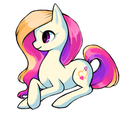 Size: 600x600 | Tagged: safe, artist:ptchoo, light heart, earth pony, pony, g2, female, g2 to g4, generation leap, solo