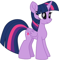 Size: 5654x5737 | Tagged: safe, artist:ejlightning007arts, twilight sparkle, twilight sparkle (alicorn), alicorn, pony, cute, simple background, solo, transparent background, twiabetes, vector