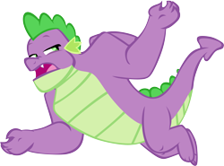 Size: 7115x5265 | Tagged: safe, artist:memnoch, spike, dragon, the last problem, gigachad spike, older, older spike, simple background, solo, transparent background, winged spike