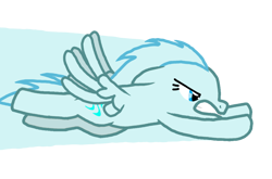 Size: 1088x720 | Tagged: safe, oc, oc:windy breeze, pegasus, pony, female, fixed, fixed image, flying, mare, simple background, solo, streak, trail, transparent background