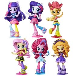 Size: 500x500 | Tagged: safe, adagio dazzle, applejack, fluttershy, rarity, twilight sparkle, equestria girls, clothes, dazzling, doll, equestria girls minis, minis, my little pony, toy