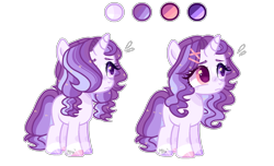 Size: 1280x776 | Tagged: safe, artist:moon-rose-rosie, oc, oc only, oc:claire, pony, unicorn, base used, female, filly, hair over one eye, heterochromia, magical lesbian spawn, offspring, parent:rainbow dash, parent:twilight sparkle, parents:twidash, reference sheet, simple background, solo, transparent background, white outline