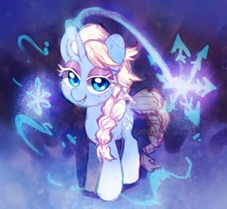 Size: 2343x2152 | Tagged: safe, artist:dawnfire, pony, unicorn, elsa, frozen (movie), ponified, solo