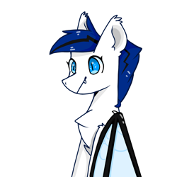 Size: 1080x1080 | Tagged: safe, artist:bbluna, oc, bat pony, simple background, white background