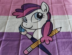 Size: 2048x1554 | Tagged: safe, artist:transformartive, oc, oc:blank canvas, pony, flag