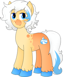 Size: 1605x1945 | Tagged: safe, artist:poseidonathenea, oc, oc only, oc:dollop, earth pony, commission, commissioner:reversalmushroom, earth pony oc, male, simple background, solo, stallion, transparent background