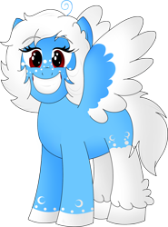 Size: 1454x1967 | Tagged: safe, artist:poseidonathenea, oc, oc only, oc:daisy, pegasus, commission, commissioner:reversalmushroom, female, filly, heart eyes, pegasus oc, simple background, solo, transparent background, wingding eyes, wings