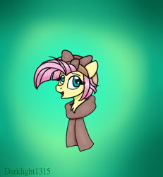 Size: 4644x5034 | Tagged: safe, artist:darklight1315, fluttershy, pegasus, pony, the cutie re-mark, alternate timeline, crystal war timeline, cute, shyabetes, solo